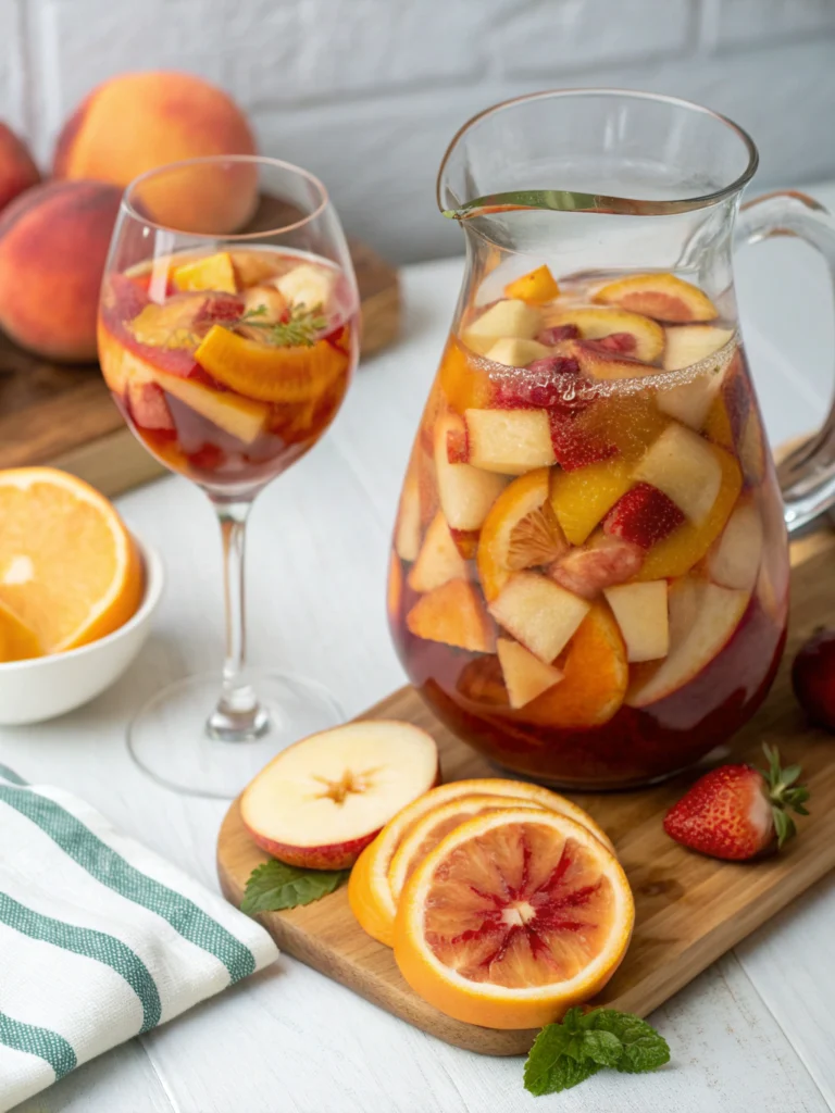 White Peach Sangria Recipe