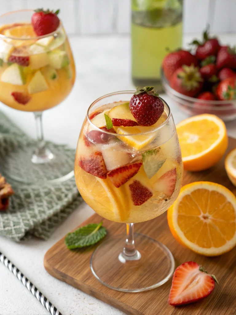 White Sangria for Summer Sips