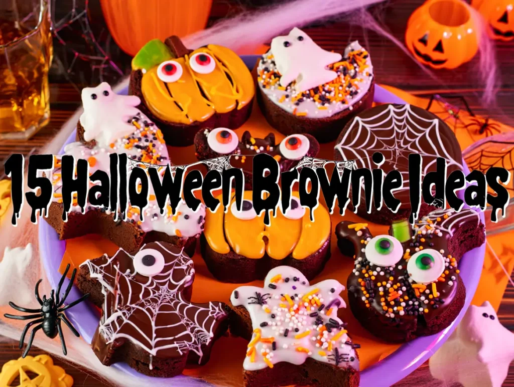15 Halloween Brownie Ideas + How to Make Them Fudgy 1 15 Halloween Brownie Ideas