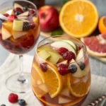 Apple Cider Sangria Mocktail (Non-Alc)