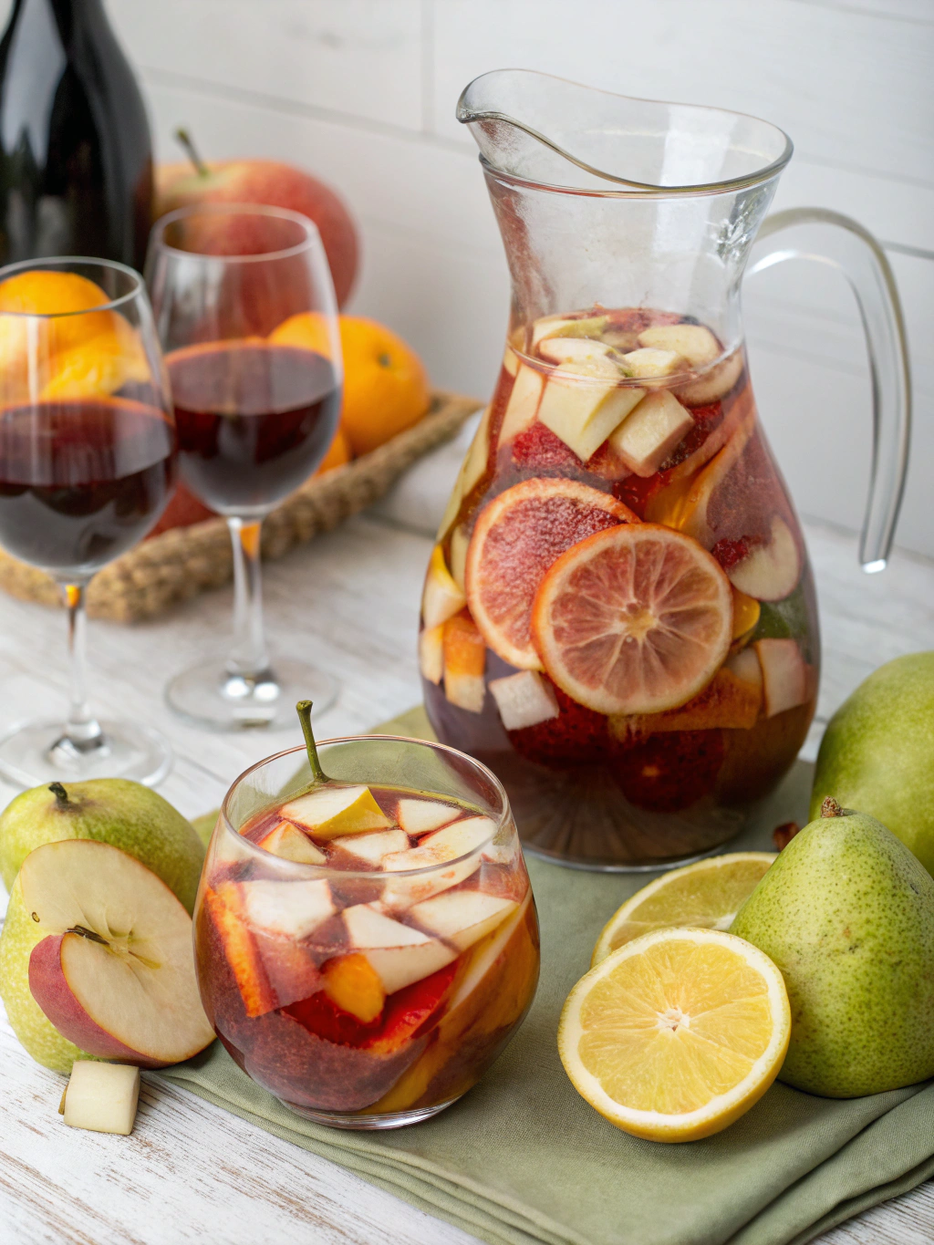 Apple-Pear Sangria