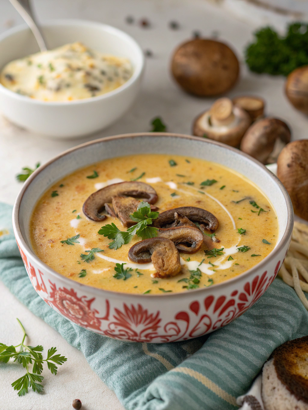 7 Secrets to Crafting the Best Creamy Mushroom Soup Ever! 3 Creamy Mushroom Soup