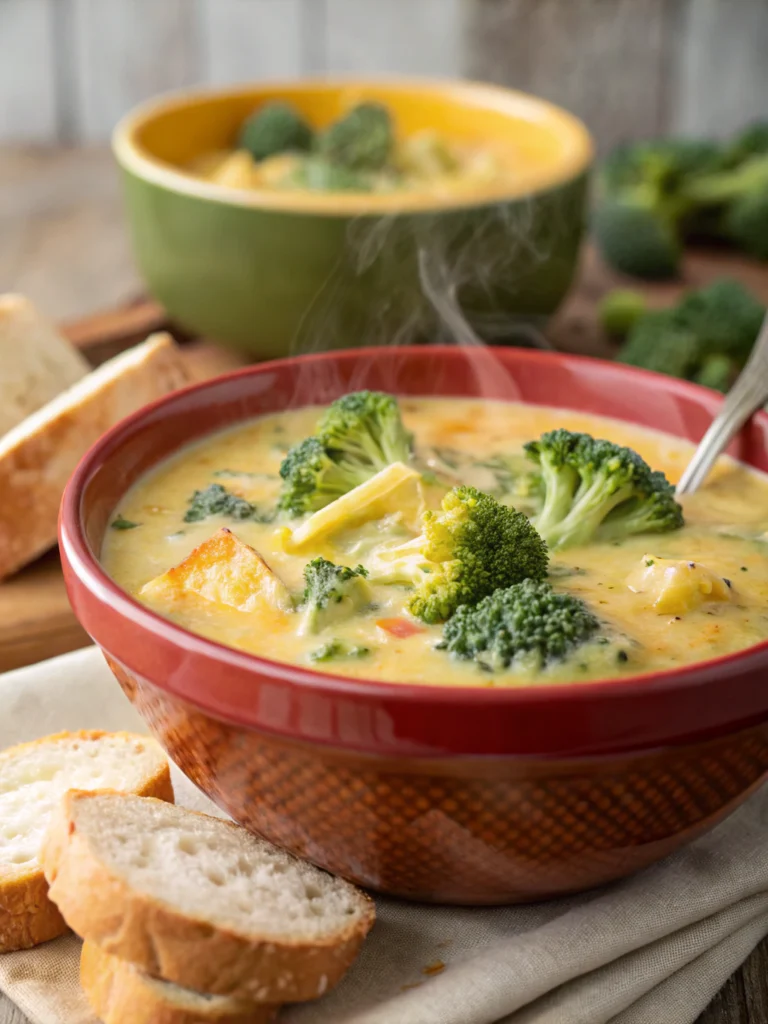 Best Slow Cooker Broccoli Cheese Soup Recipe