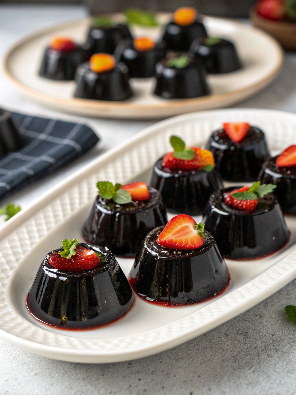 Black Jello Shots