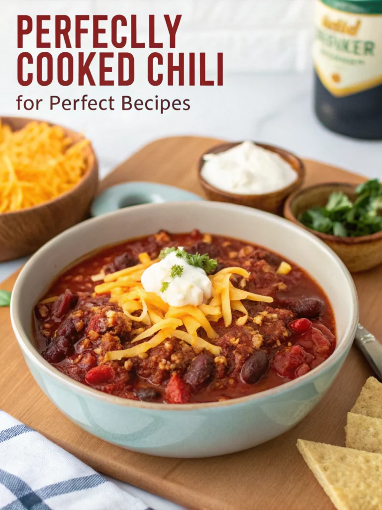 Chili Recipe Perfect for Beginners
