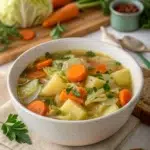 Cozy Cabbage Soup with Vegetables