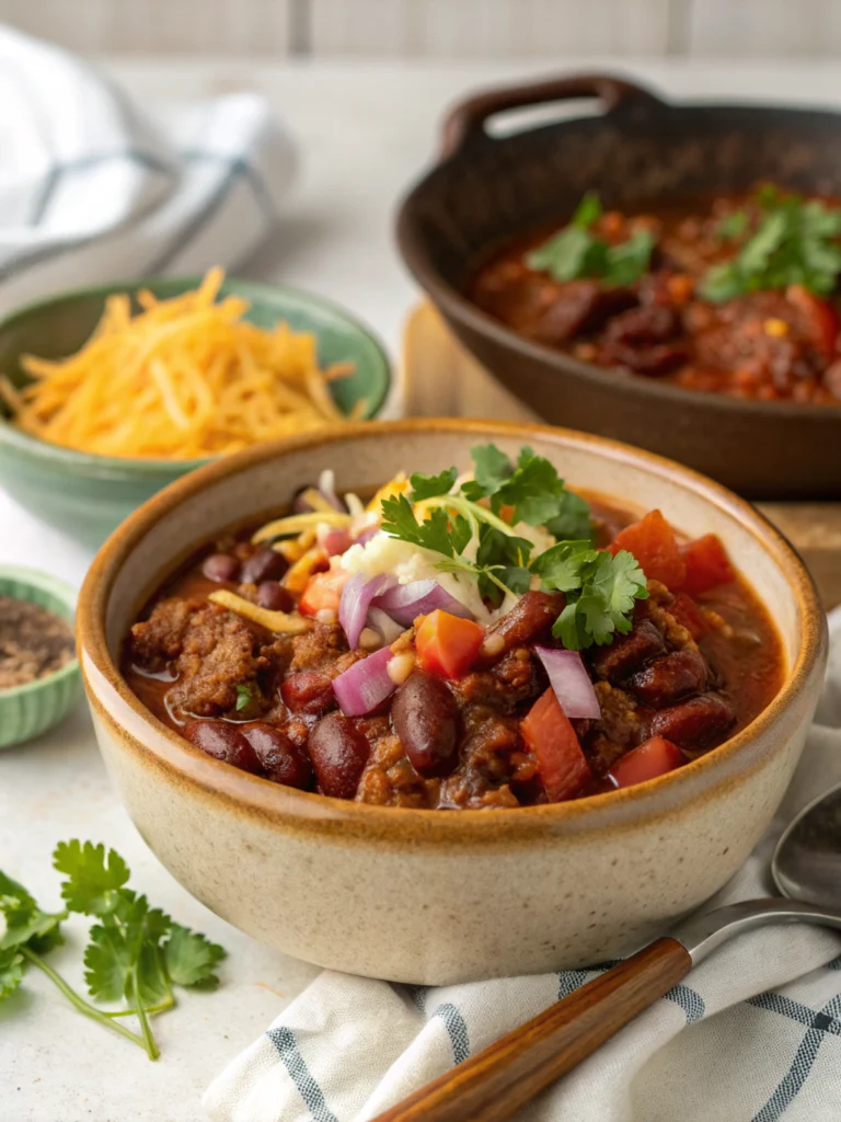Cozy Slow Cooker Chili Recipe