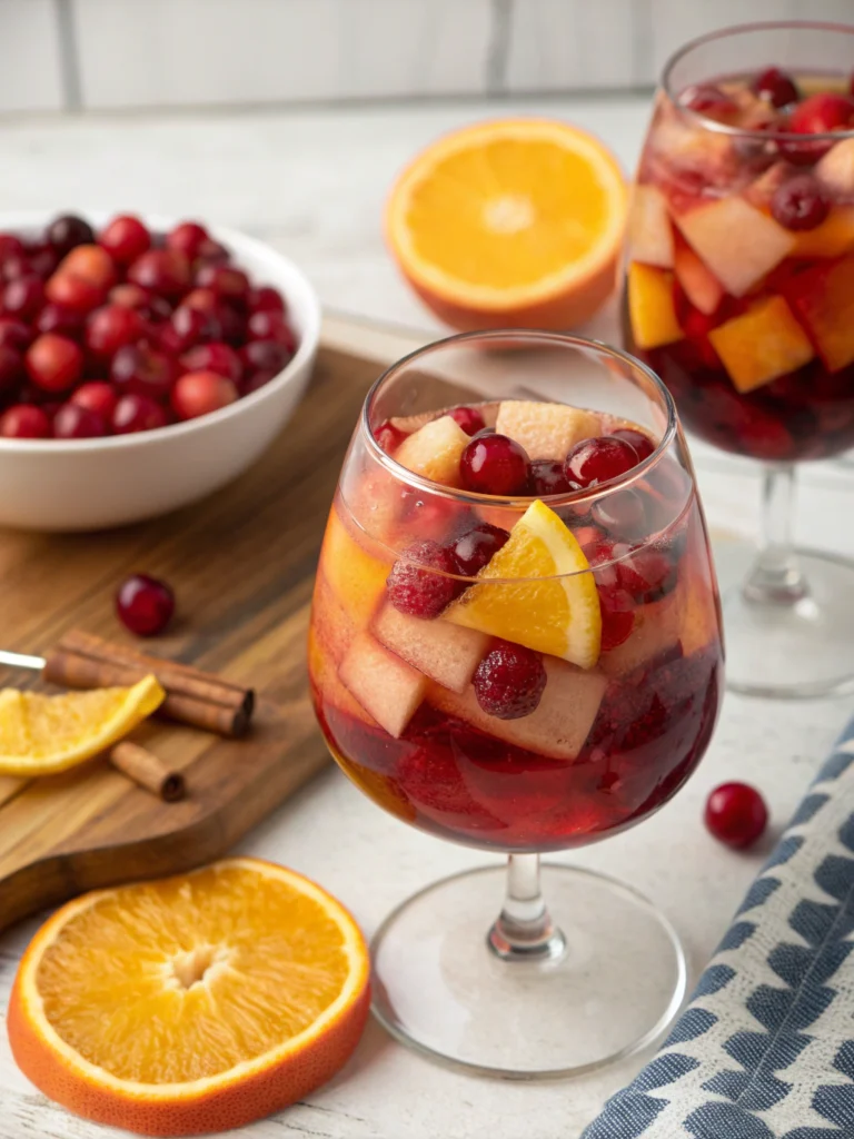 Cranberry Orange Sangria