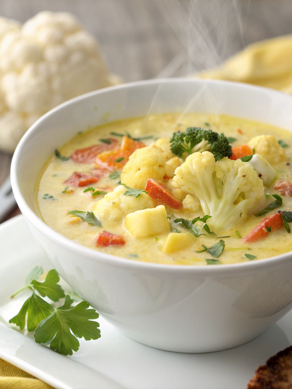 Creamy Cauliflower Chowder Recipe