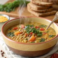 Creamy Quick Lentil Soup