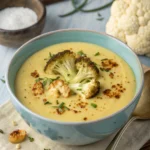 Creamy Roasted Cauliflower Soup