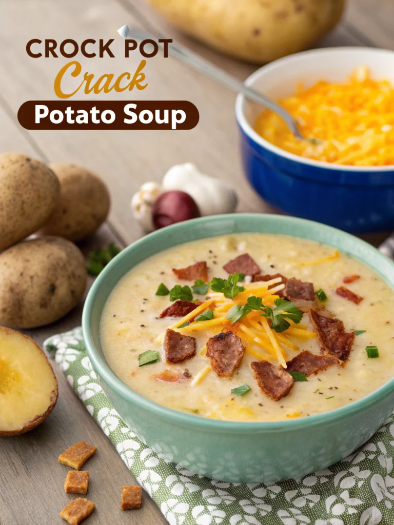 Crock Pot Crack Potato Soup
