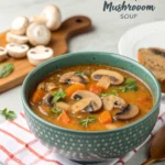 Easy Crockpot Mushroom Soup