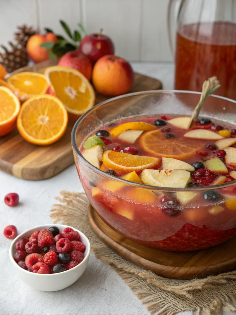 Easy Thanksgiving Punch Recipe