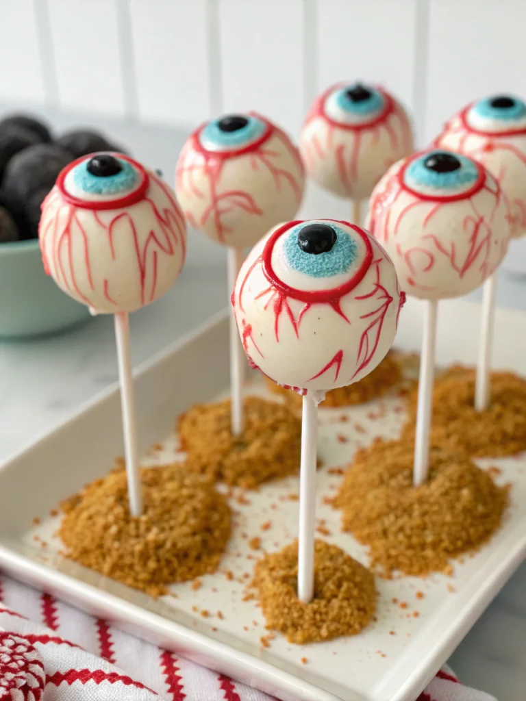 8 Halloween Cake Pops — The Ultimate Guide 3 Eyeball Cake Pops