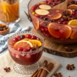 Festive Thanksgiving Punch with Spiced Rum