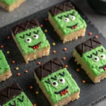 Frankenstein Rice Krispie Treats