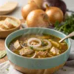 French Onion Chicken Soup