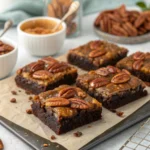 Gooey Pecan Pie Brownies