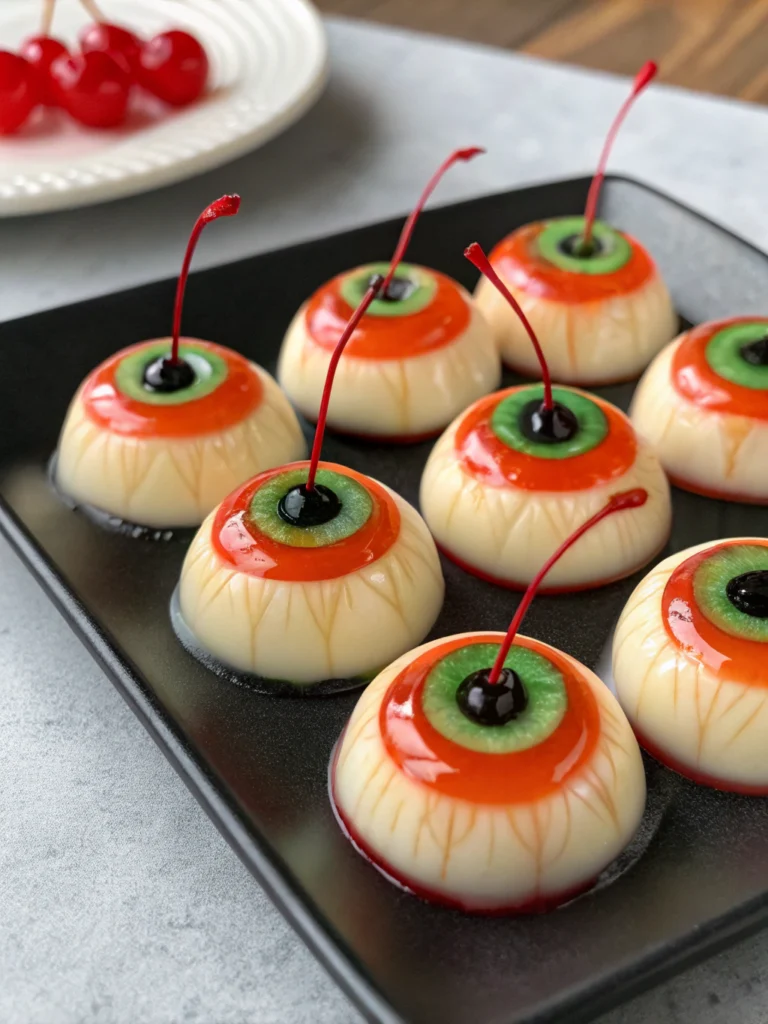 Halloween Eyeball Jello Shots