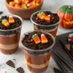 Halloween dirt cups