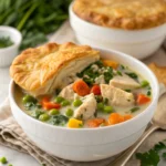 Healthy Chicken Pot Pie Soup