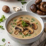 Healthy Creamy Mushroom Soup Without Cream
