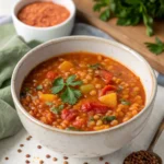 Healthy Red Lentil Soup