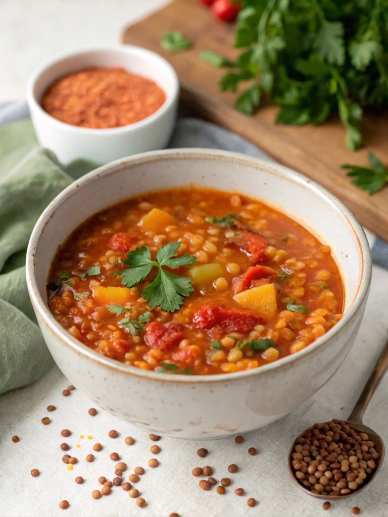 Healthy Red Lentil Soup