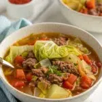 Hearty Cabbage Soup with Ground Beef