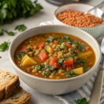 Hearty Vegetarian Lentil Soup