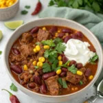 Homemade Mexican Beef Chili