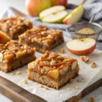Irresistible Salted Caramel Apple Bars