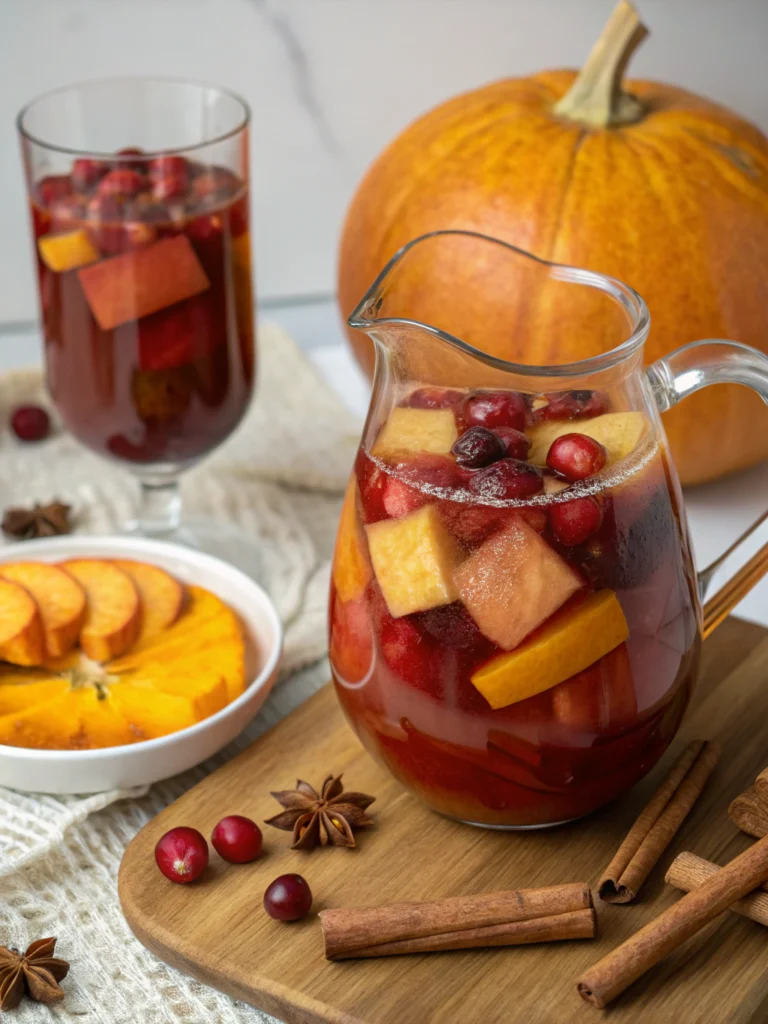 Maple Pumpkin Red Sangria