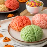 Marshmallow Rice Krispies (Bubbles) Halloween Brains