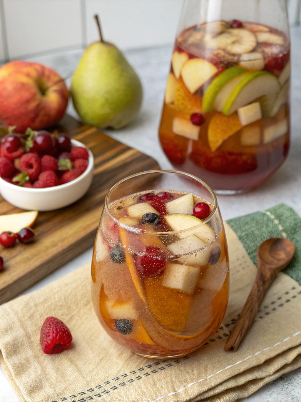 Non-Alcoholic (Mocktail) Fall Sangria