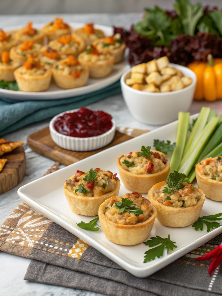 One-Bite Finger Foods for a Thanksgiving Dinner Party