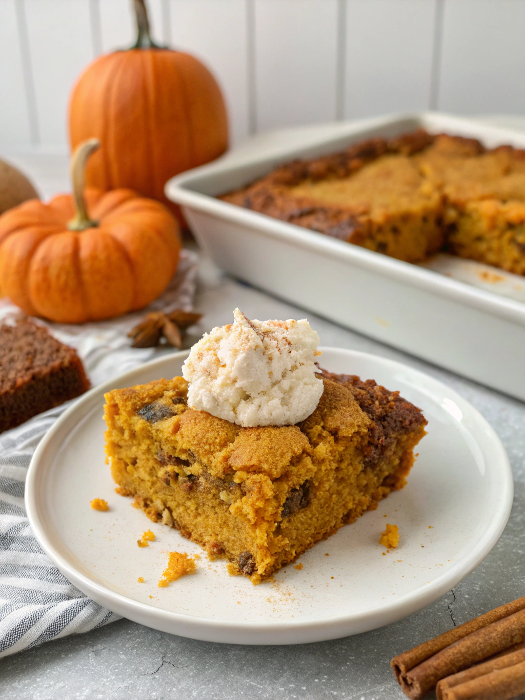 Pumpkin Dump Cake