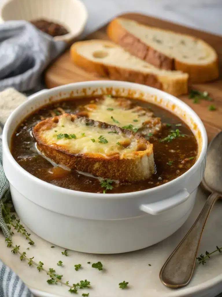 Rich French Onion Soup
