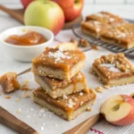 Salted Caramel Apple Bars