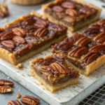 Salted Maple Pecan Pie Bars