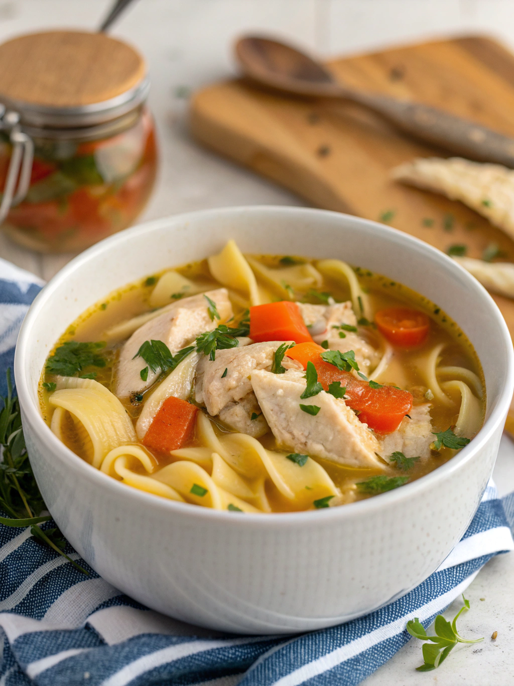 Slow Cooker Chicken Noodle Soup