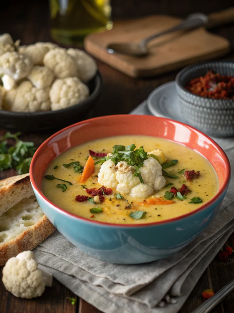 Tasty Cauliflower Soup Delight