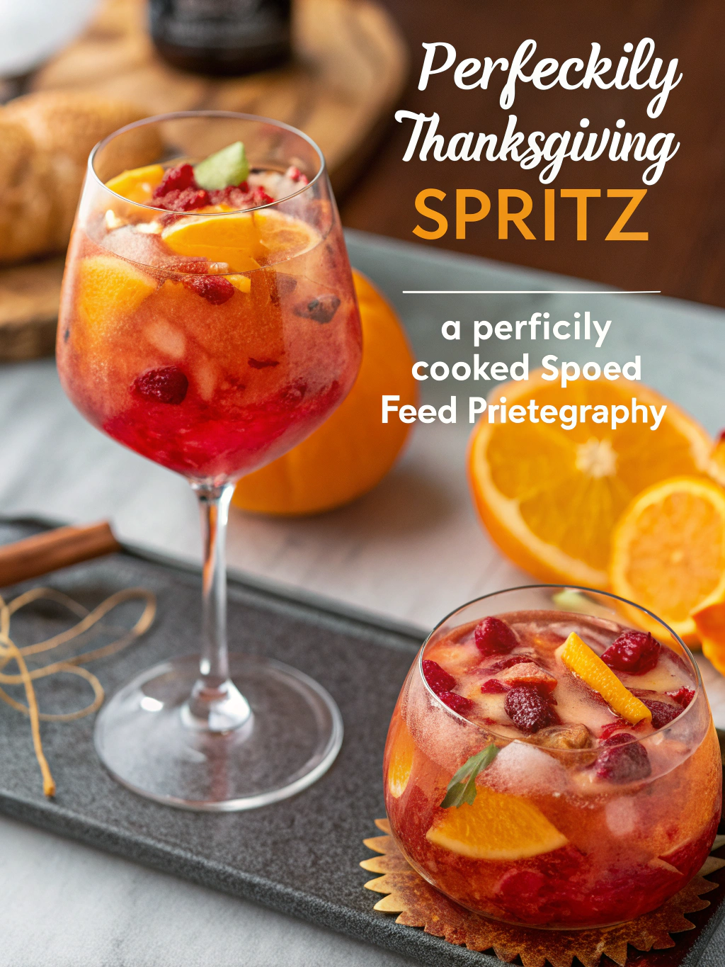 7 Delightful Thanksgiving Spritz Variations to Wow Your Guests