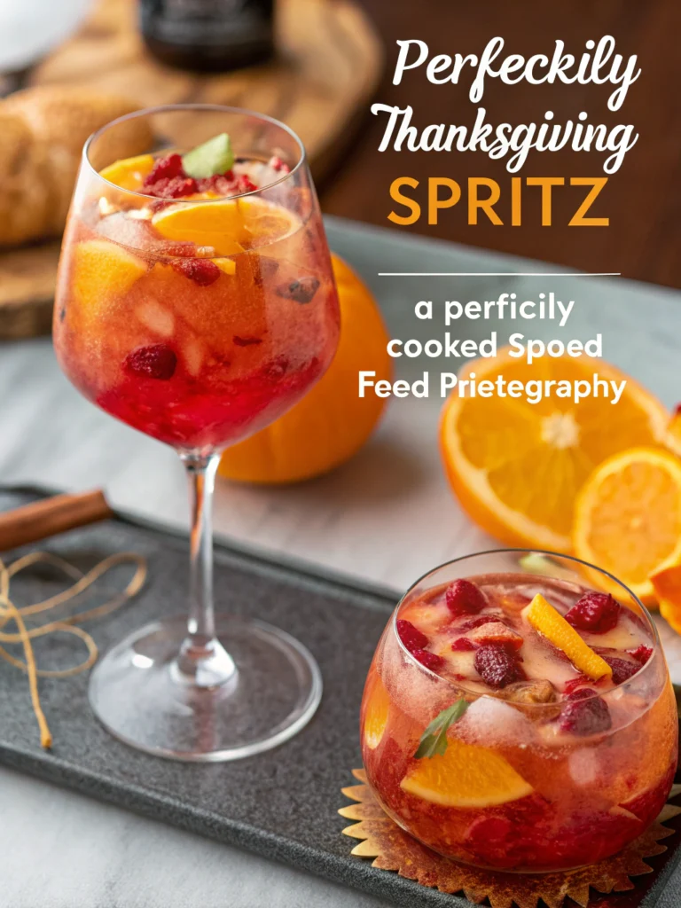 Thanksgiving Spritz