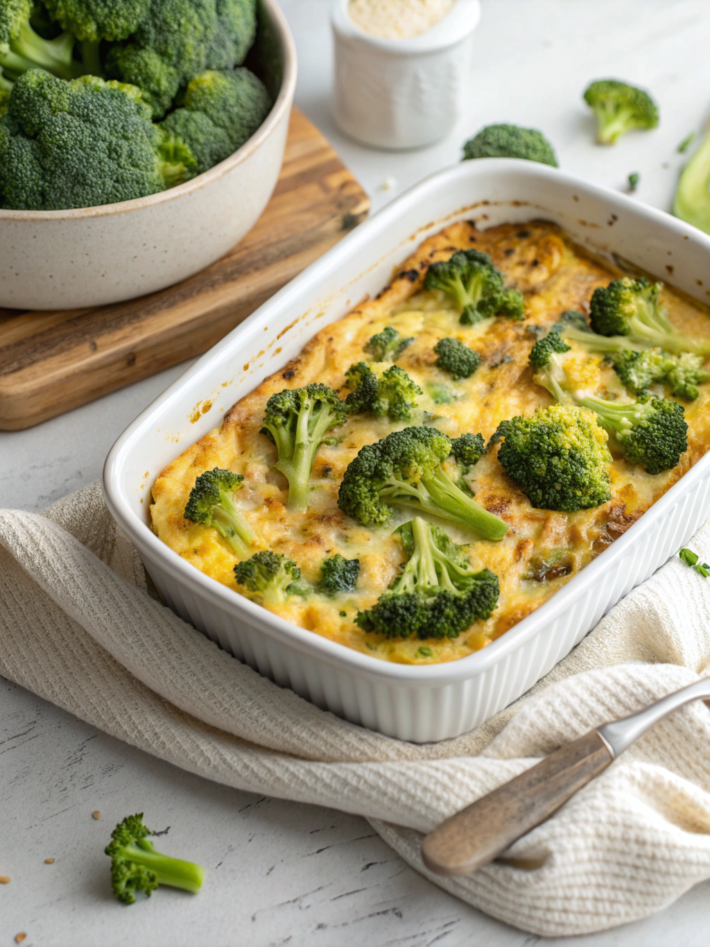 The BEST Broccoli Casserole