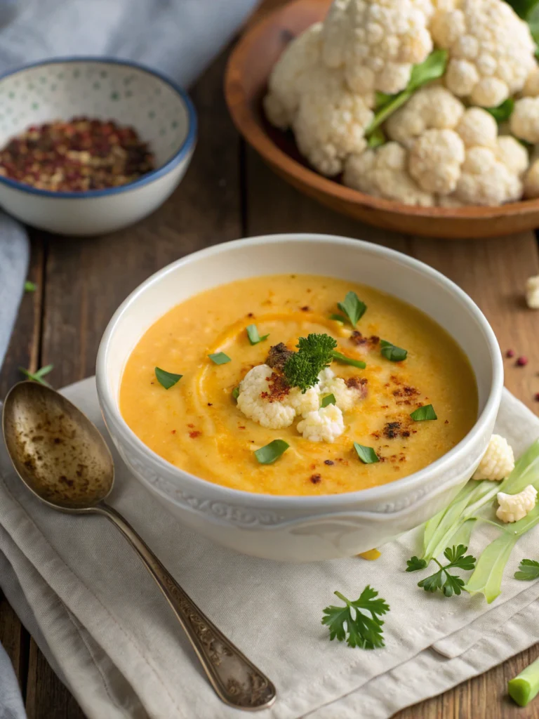 The Best Cauliflower Soup