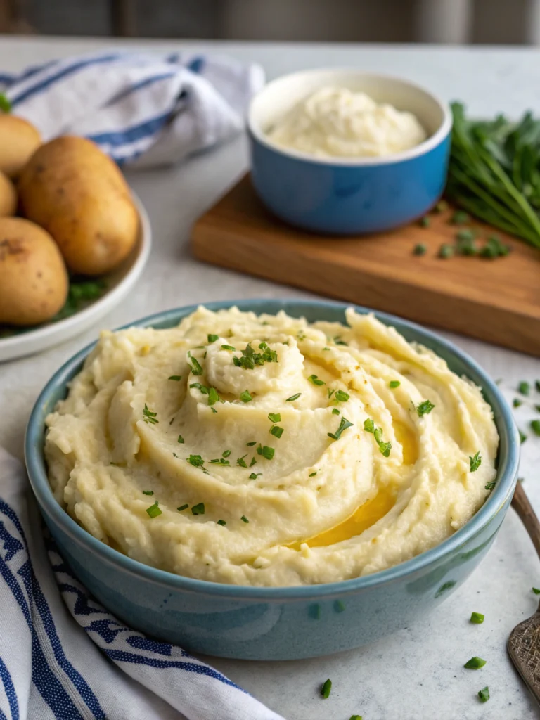 The Best Creamiest Baked Mashed Potatoes