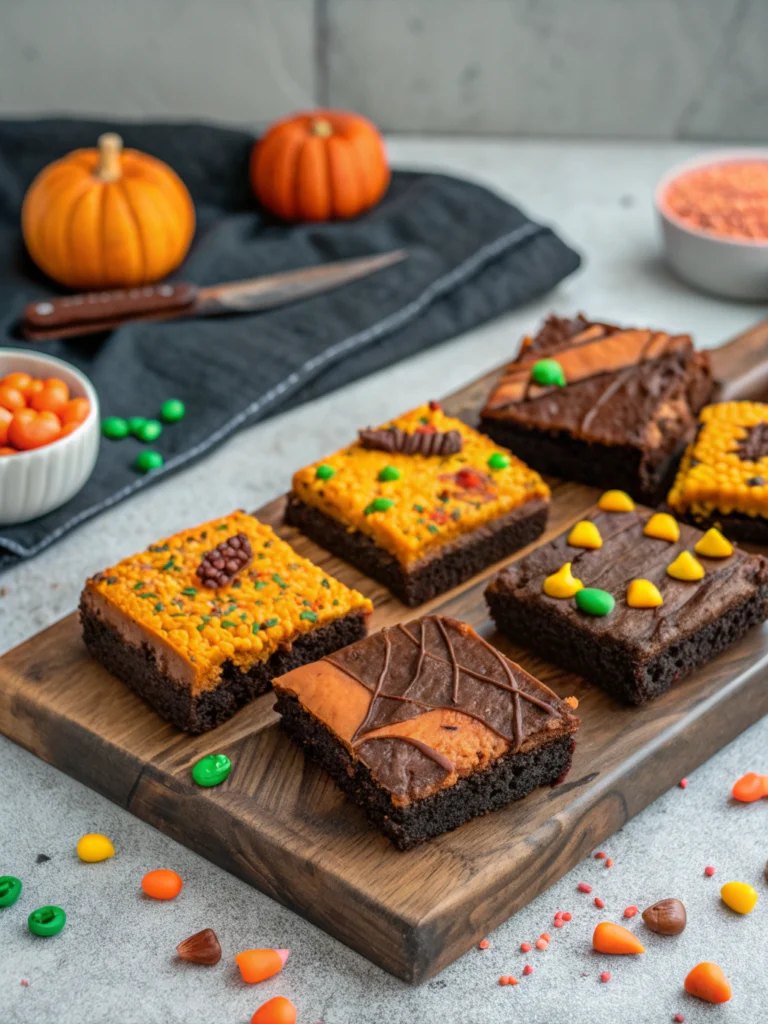 15 Halloween Brownie Ideas + How to Make Them Fudgy 8 The Best Easy Halloween Brownies
