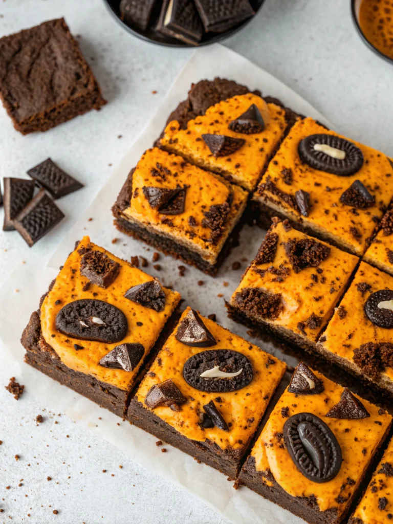 The Best Halloween Oreo Brownies Recipe